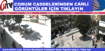ÇORUM BELEDİYESİ CANLI YAYINDA