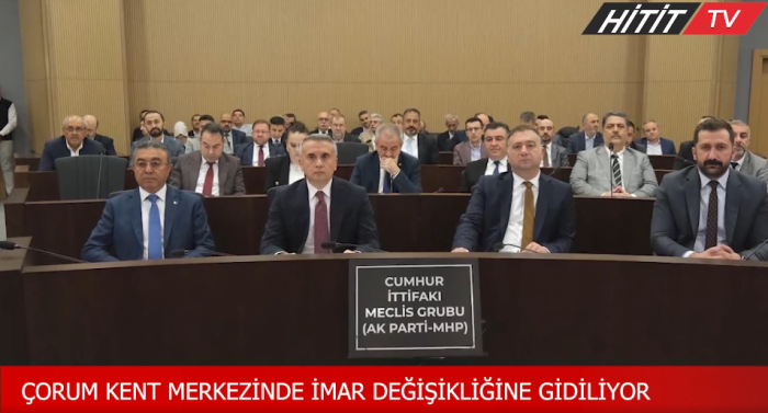  Çorum Belediyesi Kent merkezinde bir dizi imar değişikliği kararı aldı