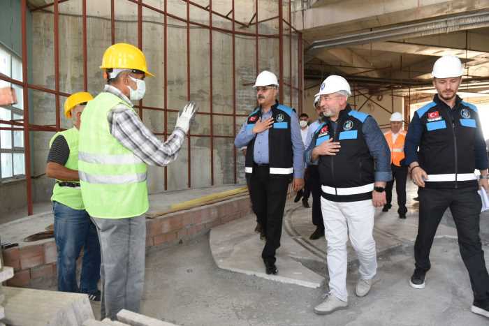 Çorum Belediyesi’nin hizmet binası Altı ayda bitecek! 
