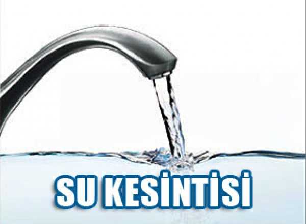 Çorum Belediyesi tarafından  SU  Kesintisi Yapılacak Yerler 