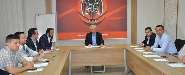 Çorum Belediyespor Kulübü yeni yönetimi belli oldu