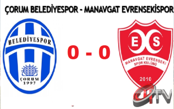 ÇORUM BLDY SPOR -MANAVGAT SPOR