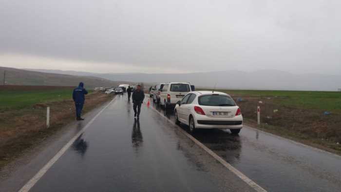 Çorum Cemilbey yolunda trafik kazası