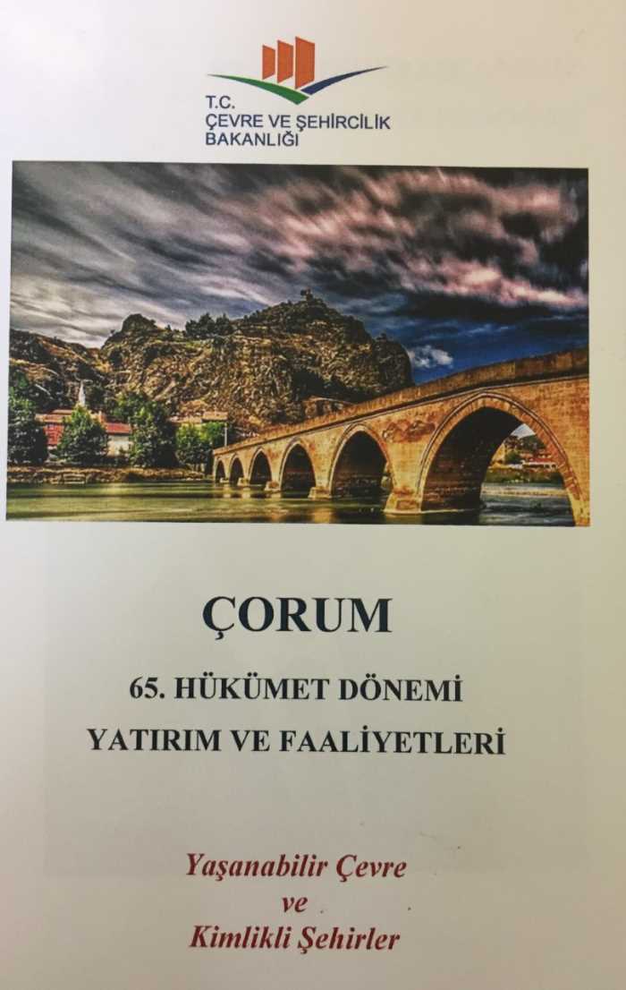 ÇORUM ÇEVRE ŞEHİRCİLİK FAALİYETLERİ