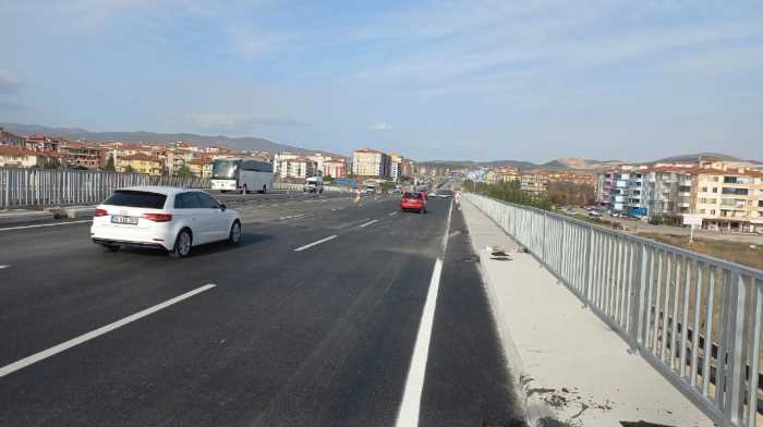 Çorum Çevre yolu 11 ayda tamamlanarak trafiğe açıldı