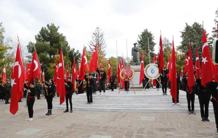 Çorum'da 10 Kasım Törenlerle Anıldı