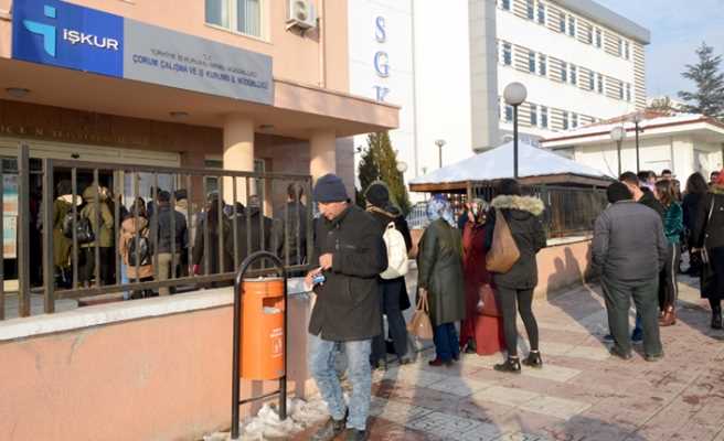 Çorum’da 133 daimi işçinin alımı için kura çekimi yapıldı