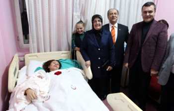 Çorum´da 2016 yılının ilk bebeği "İnci Fatıma" oldu 