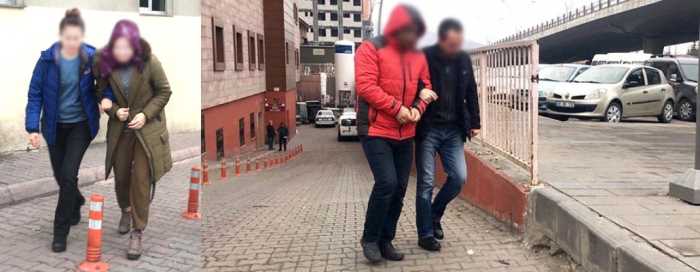 Çorum'da 5 kişi gözaltına alındı, 2 kişi aranıyor