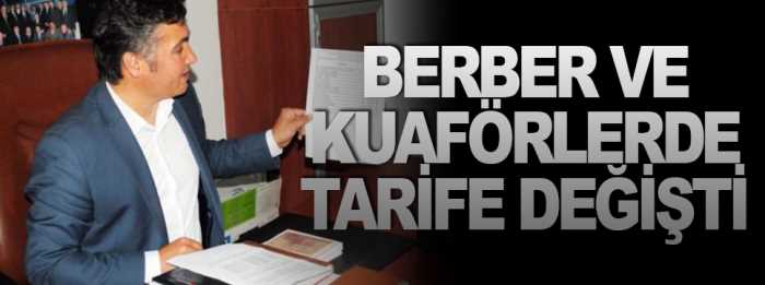 Çorum'da Berber ve Kuaförlere Zam Geldi!