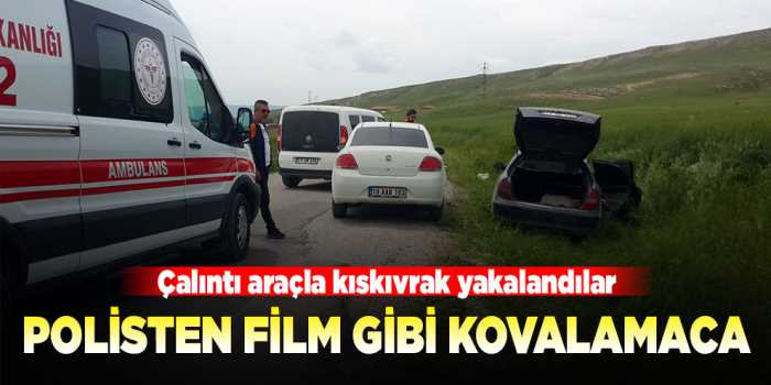 Çorum'da Cezaevi firarisi ile Film gibi kovalamaca!