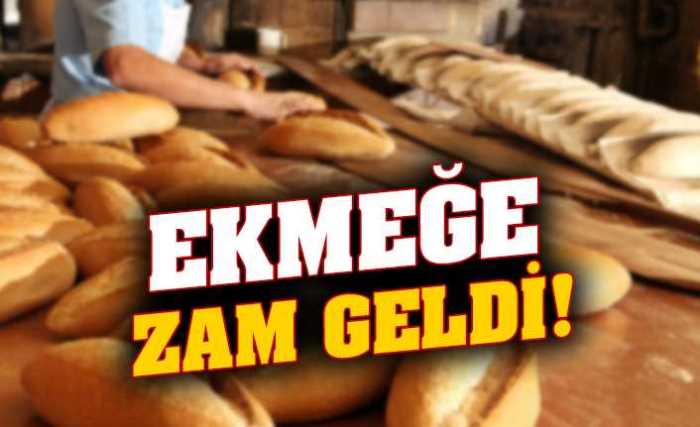 Çorum'da Ekmeğe,Pideye, Simite Zam Geldi! 
