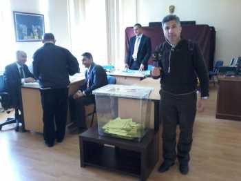 Çorum'da Hakim ve Savcılar oy kullanmaya başladı