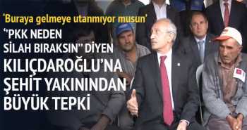 ÇORUM'DA KILIÇDAROĞLU'NA ŞEHİT EVİNDEN TEPKİ  GELDİ