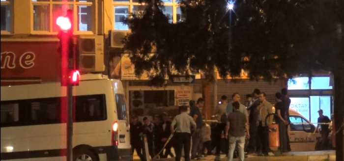 Çorum'da Milönü kavşağında Silahlar çekildi