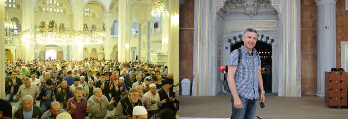 Çorum'da Ramazan Bayram namazı Akşemseddin caminde kılındı