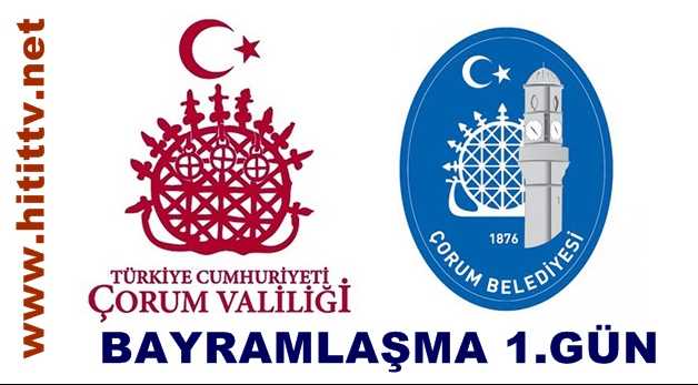 Çorum'da vatandaş bayramlaşması 1.Gün