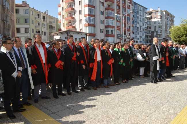 Çorum'da Yeni adli yıl törenle açıldı