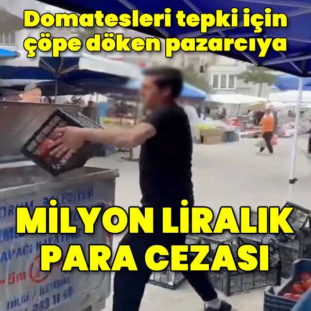 Çorum'daki O Pazarcıya Ceza Geliyor!