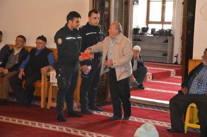Çorum Emniyet Personeli Şehit arkadaşları İçin Mevlit Okuttular