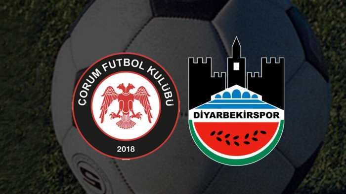 Çorum FK – Diyarbekirspor maçı 