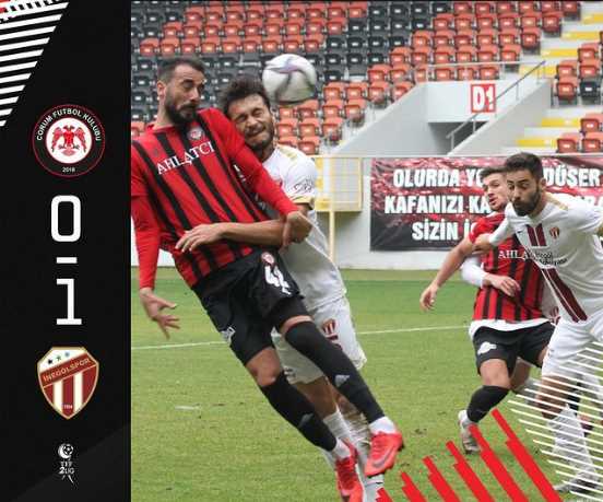 Çorum FK 0 - 1 İnegölspor maç sonucu