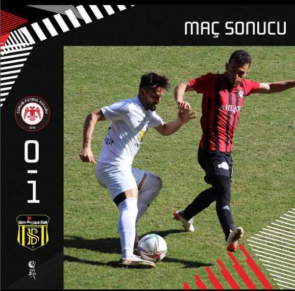 Çorum FK 0 -1 Bayburt Özel İdare 