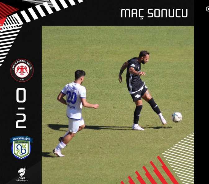 Çorum FK 0-2 Arnavutköy Belediyespor