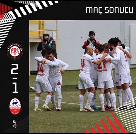 Çorum FK 2-1 K.Maraşspor 