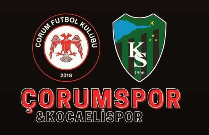 Çorum FK-Kocaeli spor maçı