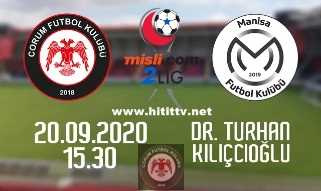 Çorum FK-Manisa FK maçı 15:30'da