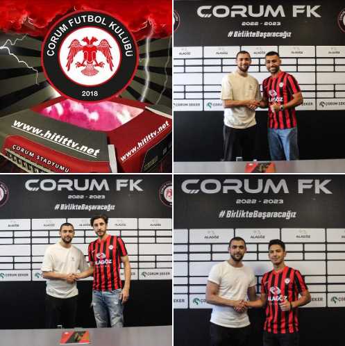 Çorum FK Sezonun ilk Transferlerini yaptı