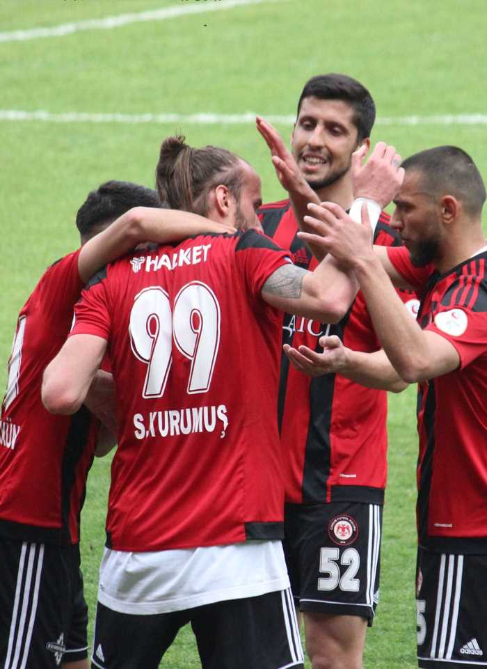 Çorum FK Zonguldak Kömüspor'u 1-0 mağlup etti...