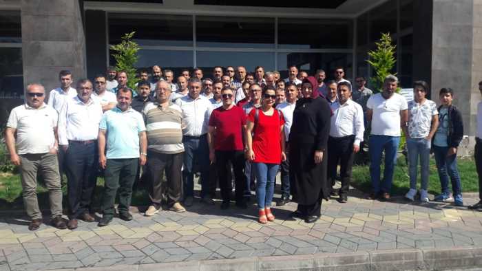 Çorum Hak-İş şubesi Genel Kurulu'na katıldı