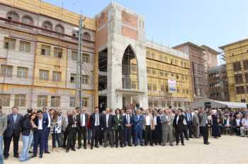 Çorum İmam Hatip Lisesi Külliyesine ait Caminin Temeli atıldı
