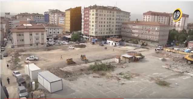 Çorum Kent Meydanı ve Yeraltı Otopark çalışmaları başladı