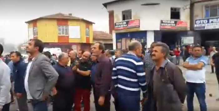 ÇORUM KÜÇÜK SANAYİ SİTESİNDE ÇIKAN YANGIN KORKUTTU