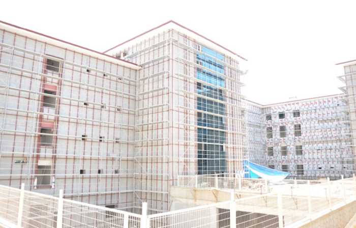 Çorum Sağlık Kompleksi Ve 112 Komuta Kontrol Merkezi İnşaat yapımı sürüyor