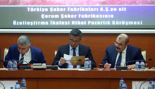 Çorum Şeker Fabrikasının ihalesi sonuçlandı