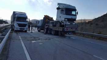 ÇORUM SUNGURLU'DA TIR  KAZASI