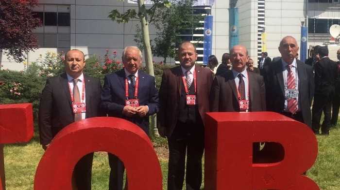 ÇORUM TSO TOBB'UN MALİ GENEL KURULA KATILDILAR