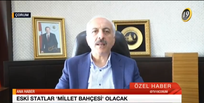 Çorum Turhan Kılıççıoğlu Stadı, Millet Bahçesi Oluyor