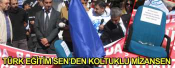 ÇORUM TÜRK EĞİTİM SEN'İN  KOLTUK EYLEMİ