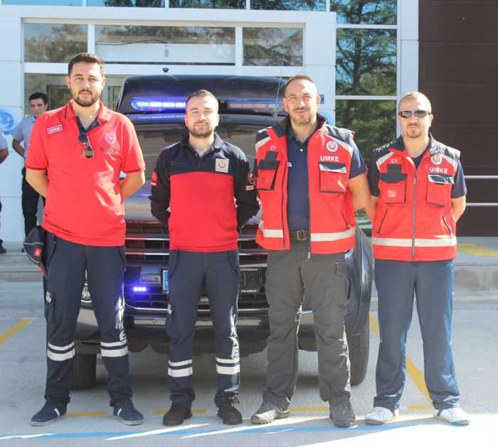 Çorum UMKE ekibi sınır Karakolunda