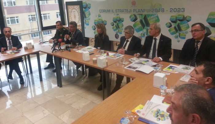 Çorum'un '2018-2023 İl Stratejik Planı' Hazır