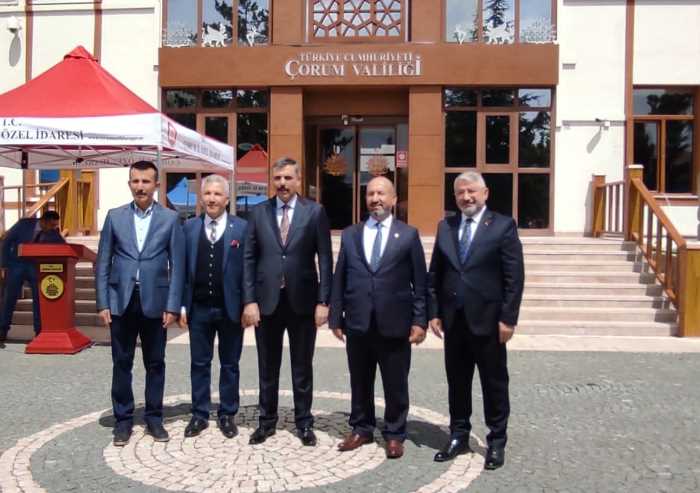 Çorum Valiliği ve Çorum Belediyesi’nin Bayramlaşma programı