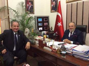 Çorum Valisi  Ahmet Kara Uslu’yu Ziyaret Etti 