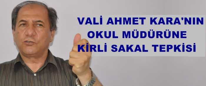 Çorum Valisi, ziyaret ettiği okulun müdürünün kirli sakallı olduğunu görünce okul müdürüne sakalını kesmesini söyledi.