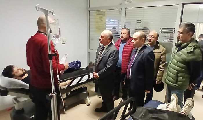 Çorum Valisi Ali Çalgan'dan Yaralı Polis ve Askerlere Ziyaret!