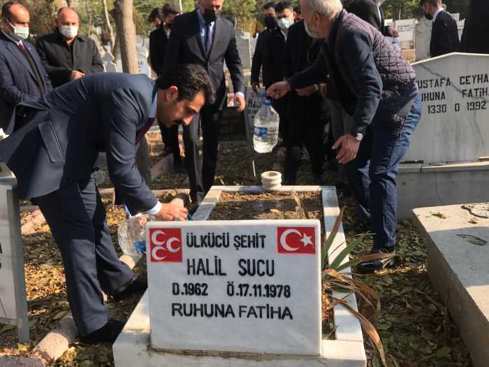 Çorumlu Şehit Ülküdaşlarını Unutmadılar